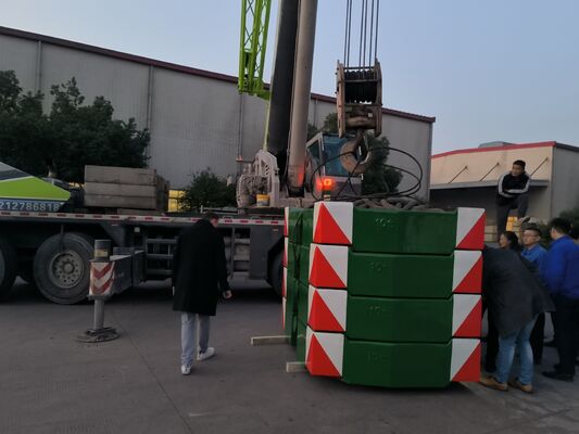 Parti in ghisa di alta qualità OEM 10 tonnellate di contrappeso per gru