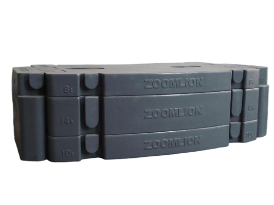 Contrappeso in ghisa GG150 grigio da 10000 kg personalizzato OEM per macchinari industriali