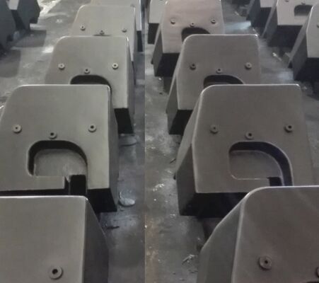 OEM di alta qualità ferro di colata di sabbia piccolo contrappeso con superficie liscia per macchinari industriali