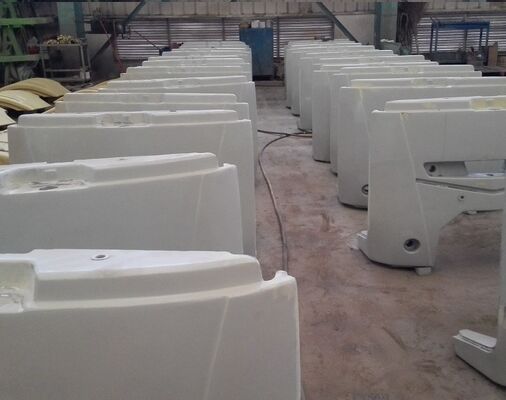OEM di alta qualità sabbia di colata di ferro grigio elettrico carrello elevatore di forchetta Counterweight Primer Coating