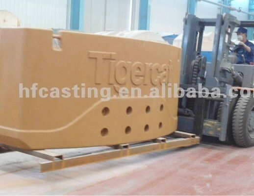 Contrappeso per carrelli elevatori per macchine forestali in ghisa di alta qualità personalizzato OEM