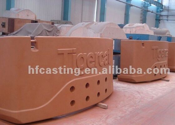 Contrappeso per carrelli elevatori per macchine forestali in ghisa di alta qualità personalizzato OEM