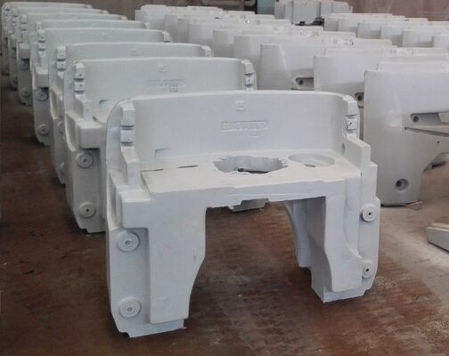 Servizio ISO9001 dell'OEM della struttura compatta del contrappeso della colata del ferro del trattore del motore