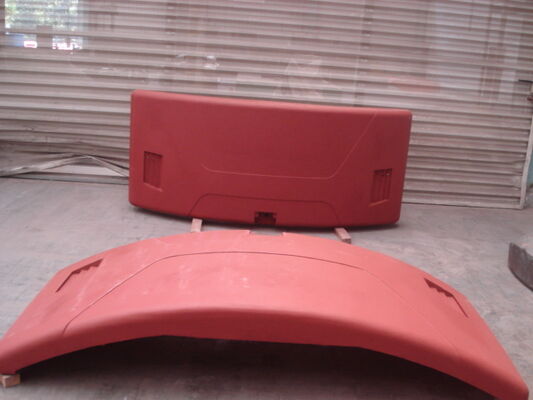 OEM Primer Painting 16 Tonnes Sand Cast Iron Counterweight Shot Blasting And Grinding Surface