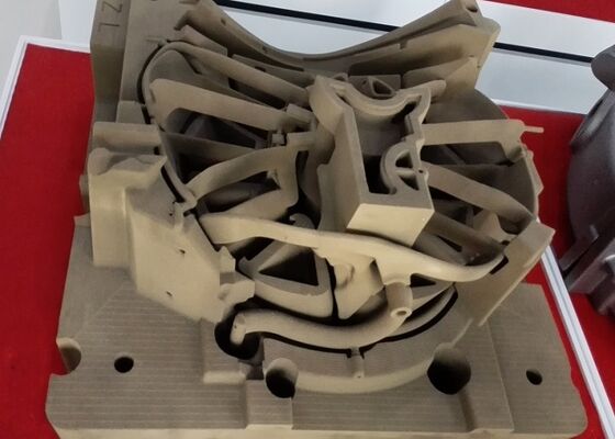 Parti in ghisa per fonderia di sabbia verde stampate in 3D OEM, OEM disponibile per macchinari agricoli