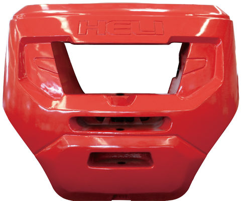 Finitura Verniciatura Concorrenziale Sand Casting Grigio Ferro Parti Contro Peso Prezzo Elettrico carrello elevatore