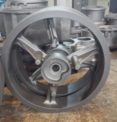 Resin sand casting ,Gray iron castings, flywheel casting  for agricultural machinery, rail transit equipment
