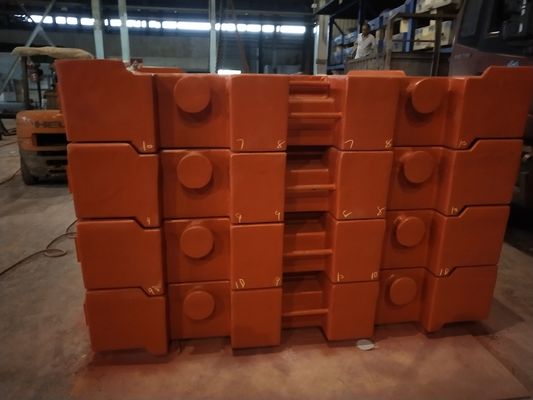OEM di alta qualità 10000kg di ferro di sabbia contrappeso per gru