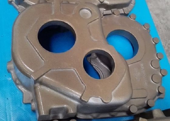 OEM sabbia ghisa superficie liscia camion parti di imbracatura alloggiamento con trattamento di superficie di blasting colpo