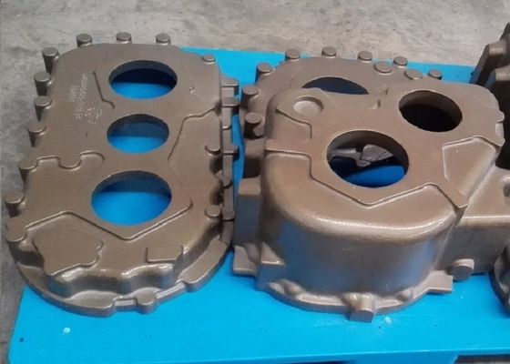 OEM sabbia ghisa superficie liscia camion parti di imbracatura alloggiamento con trattamento di superficie di blasting colpo