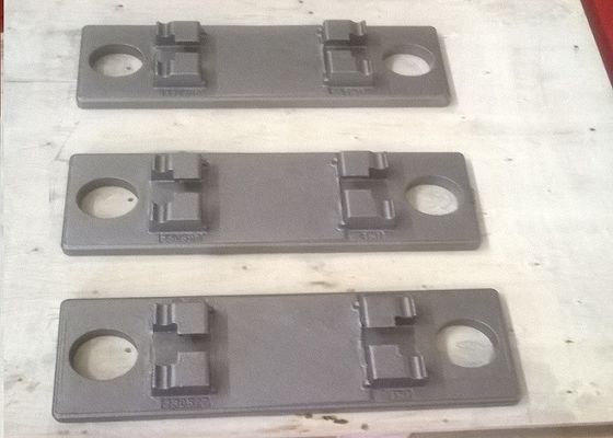 Servizio OEM Transito Ferroviario Getto di sabbia Parti in ferro Piastra di supporto per macchinari industriali