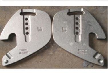 Pezzi meccanici della costruzione della colata di sabbia poco contrappeso con la pittura di rivestimento