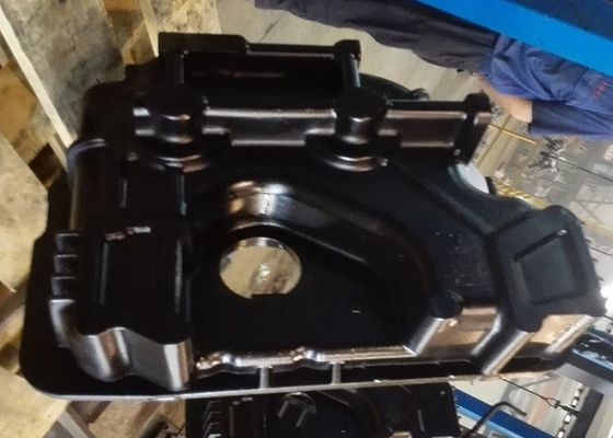 OEM Sand Casting Iron Machinery Parts Transmission Case With Shot Blasting And Grinding Finish