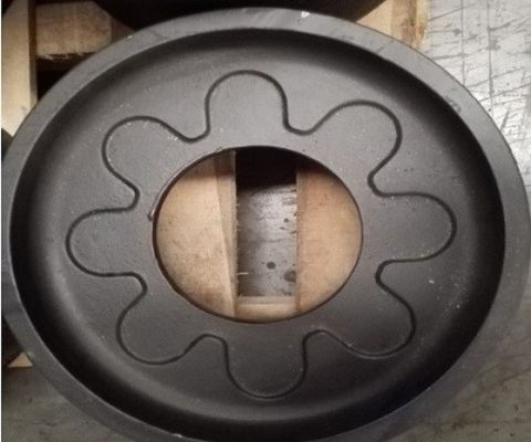 OEM ferro fuso in sabbia 22 kg Fuse per macchinari da costruzione PHC con finitura eccellente
