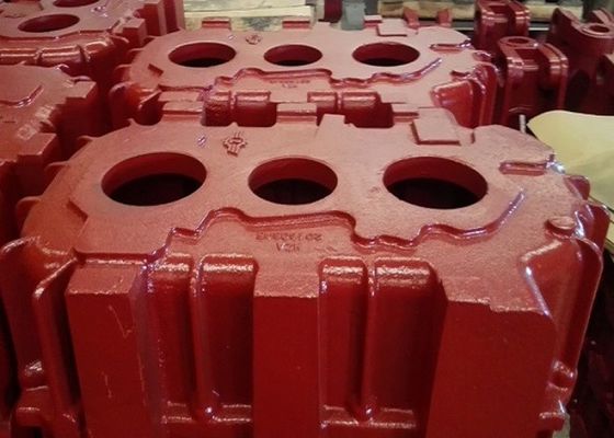 Varie parti di macchine agricole in ghisa per fusione OEM con scatola di rinvio e superficie liscia
