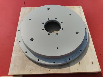 Contrappeso grigio della ruota del ghisa per le mini gru dell'escavatore di Liebherr