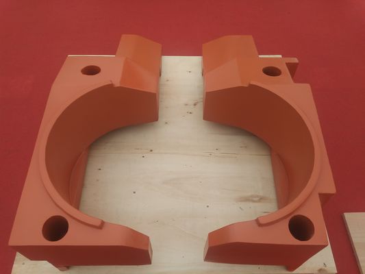 Prodotti di fusione sottovuoto con contrappesi in ghisa di sabbia OEM per macchinari di ingegneria / veicoli