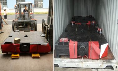 Ghisa di Grey della colata sotto vuoto che fonde Terex contrappeso della gru da 10 tonnellate