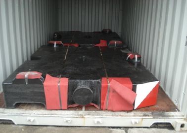 Prodotti Terex della colata sotto vuoto del contrappeso della gru da 10 tonnellate con capacità libera