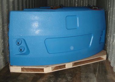 Colate enormi del ghisa grigio del contrappeso con la struttura di rivestimento che dipinge buona superficie