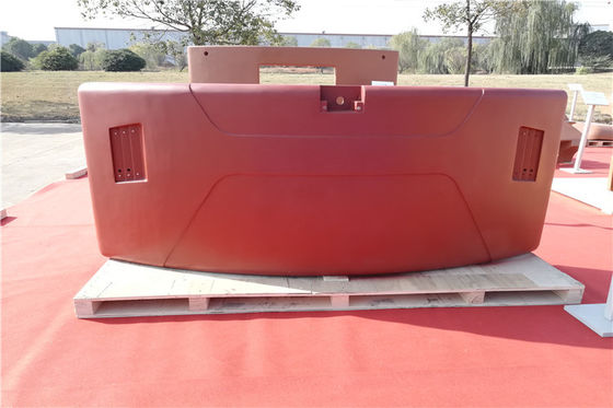 OEM Primer Painting 16 Tonnes Sand Cast Iron Counterweight Shot Blasting And Grinding Surface