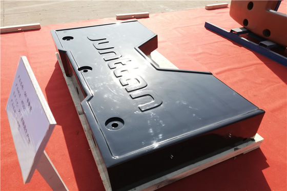 Contrappeso per gru OEM di alta qualità da 10 tonnellate, verniciatura finita con dimensioni accurate TS16949