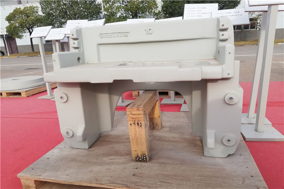Contrappeso di superficie regolare 3,5 tonnellate per rivestimento del caricatore che dipinge 1500 chilogrammi di peso