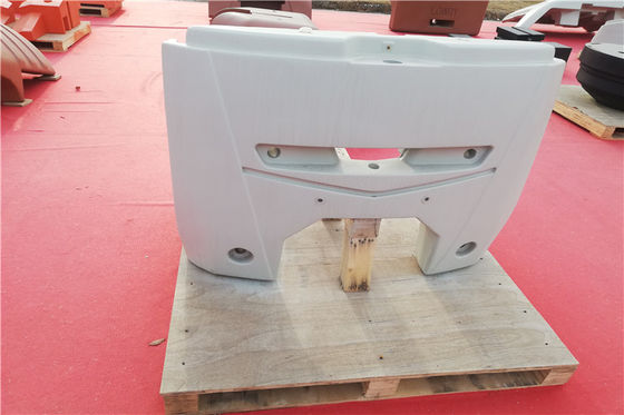 OEM di alta qualità sabbia di colata di ferro grigio elettrico carrello elevatore di forchetta Counterweight Primer Coating