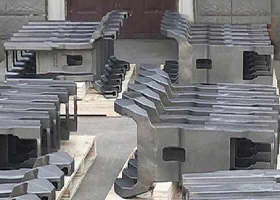 Stampo automatico dei pezzi meccanici della costruzione con la dimensione accurata