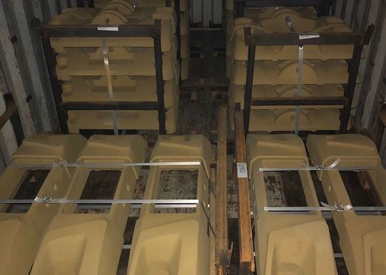 Servizio OEM V-Process Sand Casting Parti di ferro contrappeso Ricambi per macchine da costruzione