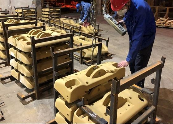 Servizio OEM V-Process Sand Casting Parti di ferro contrappeso Ricambi per macchine da costruzione