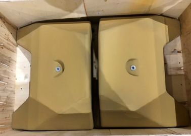 Contrappeso dell'escavatore GG150 della pittura di rivestimento di vuoto