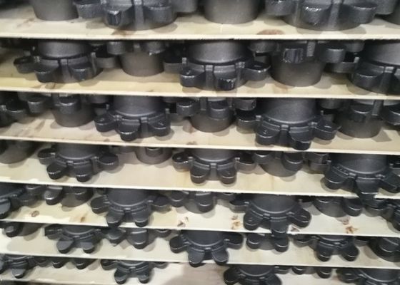 Lavorare forgiando i carrelli elevatori a forcale che fondono il cappuccio dell'orecchione
