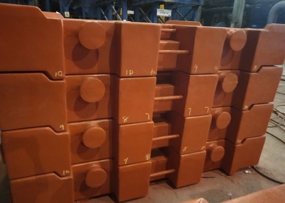 Colata sotto vuoto GG250 10000kg Crane Counterweight