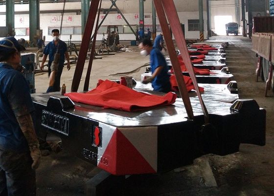 Contrappeso in ghisa GG150 grigio da 10000 kg personalizzato OEM per macchinari industriali