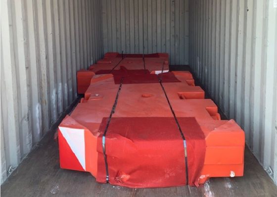 Il ferro HT250 ha fuso 10000kg l'escavatore Counterweight For Engineering