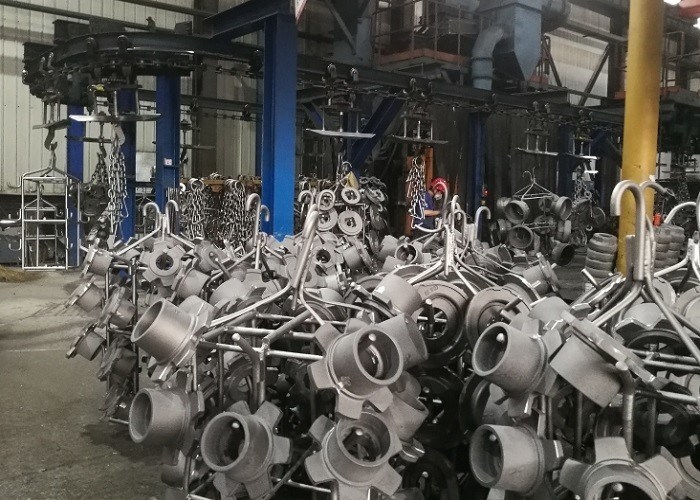 Servizio OEM Disponibile Ghisa di Alta Qualità Sabbia Ghisa Parti per Escavatori Gommati