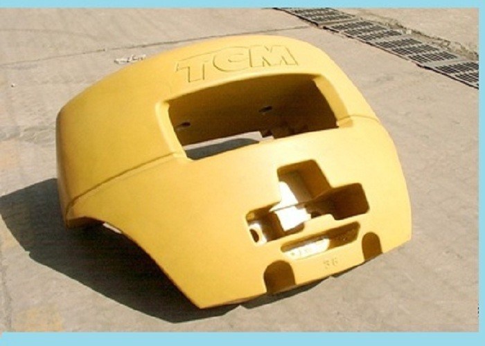 Finitura Verniciatura Concorrenziale Sand Casting Grigio Ferro Parti Contro Peso Prezzo Elettrico carrello elevatore