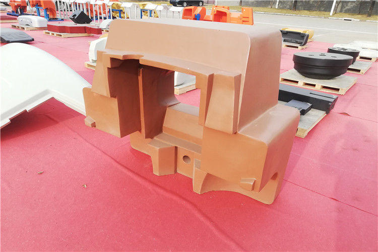 Materiale enorme del ghisa grigio GG150 del contrappeso della gru mobile della colata di sabbia per l'impianto di perforazione di azionamento di mucchio