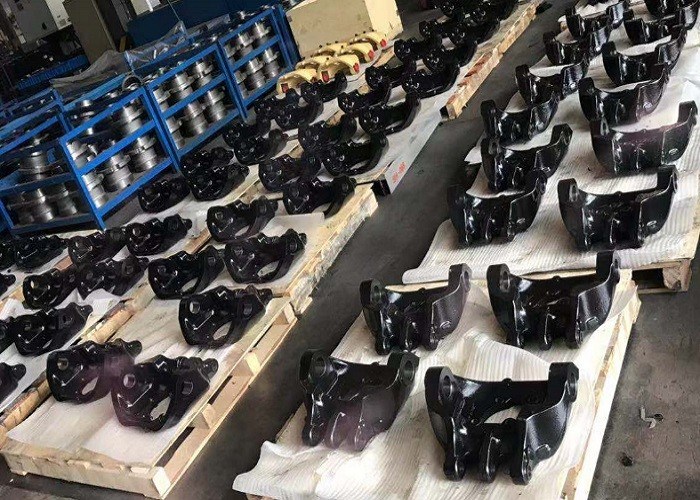OEM Connettore per parti di ghisa in sabbia GGG45 Piattaforma di lavoro aereo per macchine industriali