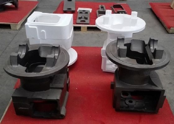 OEM Fusione di schiuma perduta Parti di ferro alloggiamento di trasmissione per carrelli elevatori con verniciatura finale