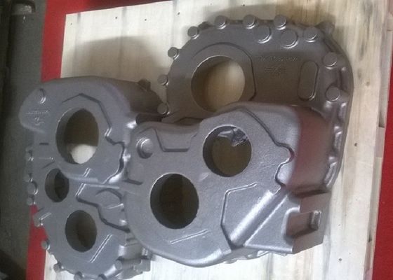 Fusione di sabbia Parti di camion di ferro trasferimento alloggiamento per macchinari industriali con servizio OEM disponibile