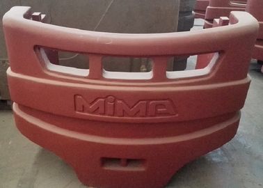 Rivestimento del contrappeso della colata sotto vuoto del macchinario di costruzione che dipinge capacità adeguata